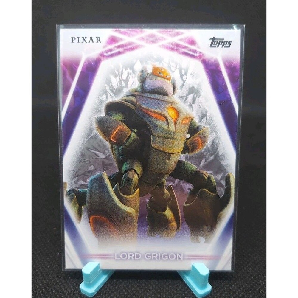 2026 Topps Disney Neon Lord Grogon #148 Snow Cap Parallel Foil Trading Card